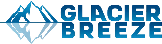 Glacier Breeze official website logo – personal cooling system